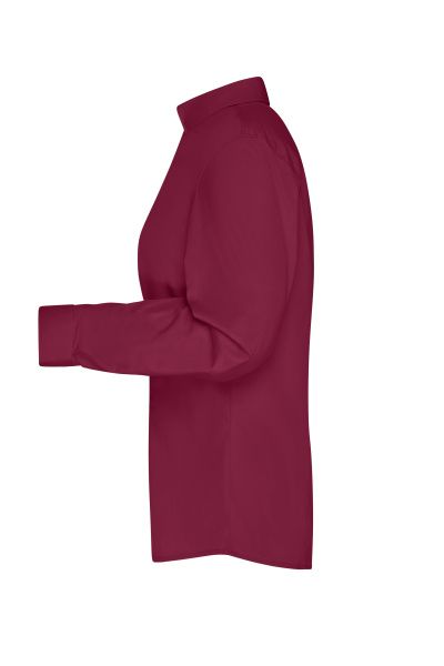 Bluse Fynara, tailliert geschnitten, Farbe: bordeaux, Größe: XS