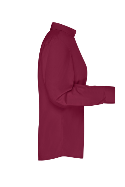 Bluse Fynara, tailliert geschnitten, Farbe: bordeaux, Größe: XS