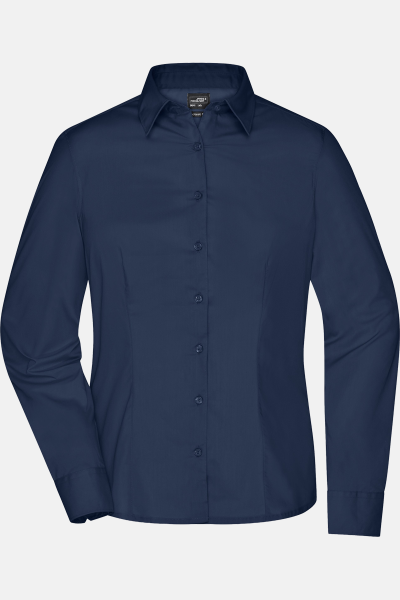 Bluse Fynara, tailliert geschnitten, Farbe: navy, Größe: XS