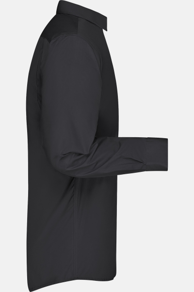 Hemd Fynar, gerade geschnitten, Farbe: schwarz, Größe: XL