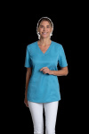 Damen-Schlupfkasack Zareya, Farbe: türkis, Größe: XS