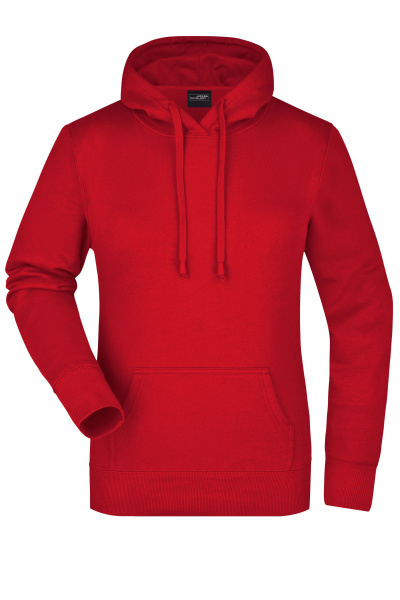 Kapuzenpullover Calya, tailliert geschnitten, Farbe: rot,...