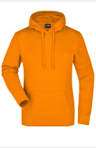 Kapuzenpullover Calya, tailliert geschnitten, Farbe: orange, Größe: S