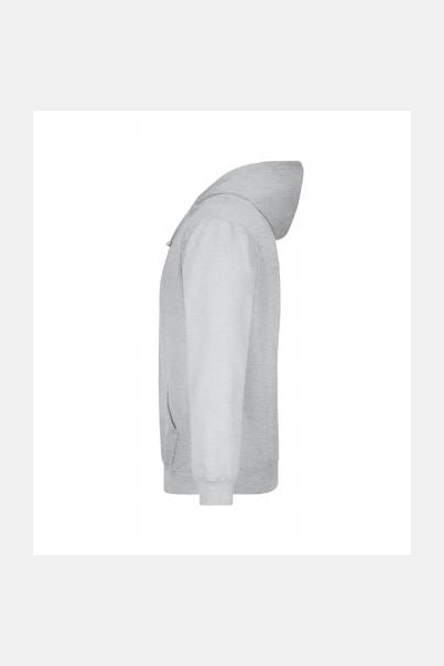 Kapuzenpullover Calyen, gerade geschnitten, Farbe: grau-meliert, Größe: S