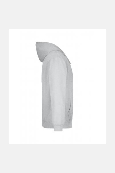 Kapuzenpullover Calyen, gerade geschnitten, Farbe: grau-meliert, Größe: S