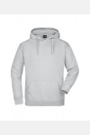 Kapuzenpullover Calyen, gerade geschnitten, Farbe: grau-meliert, Größe: S