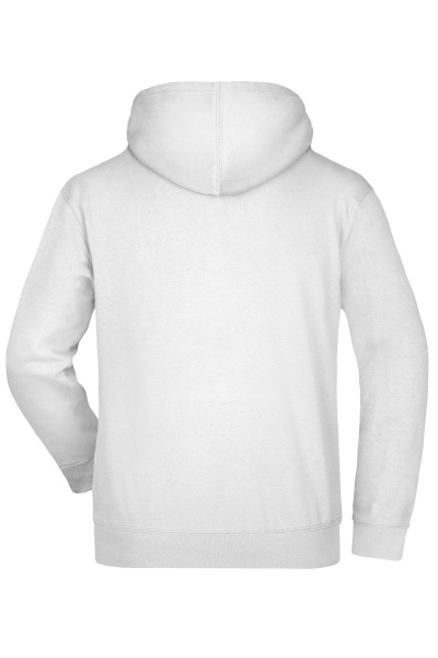 Kapuzenpullover Calyen, gerade geschnitten, Farbe: weiß, Größe: S