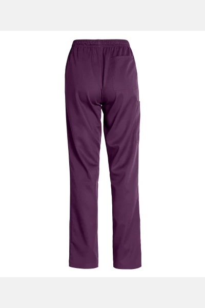 Unisex Schlupfhose Lunara, Beinlänge Mittel 75 cm, Farbe: bordeaux, Größe: XXS