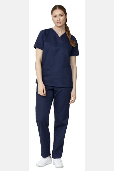 Unisex Schlupfhose Lunara Kurz, Beinlänge Kruz 70 cm, Farbe: navy, Größe: XXL