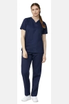 Unisex Schlupfhose Lunara, Beinlänge Mittel 75 cm, Farbe: weiß, Größe: XXS