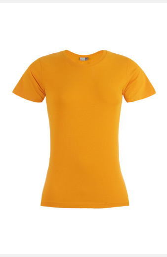 T-Shirt Kelina, tailliert geschnitten, Farbe: orange, Größe: XS