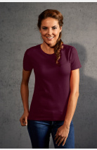 T-Shirt Kelina, tailliert geschnitten, Farbe: lila, Größe: XS