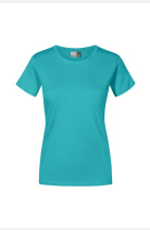 T-Shirt Kelina, tailliert geschnitten, Farbe: türkis, Größe: XS