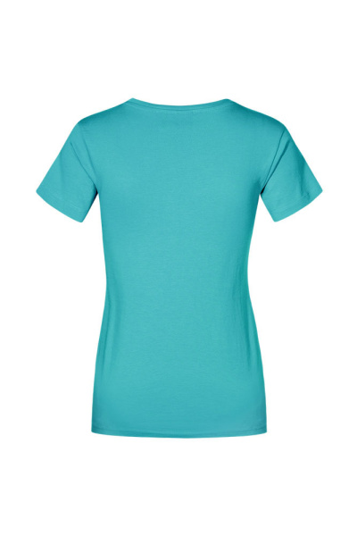 T-Shirt Kelina, tailliert geschnitten, Farbe: türkis, Größe: S