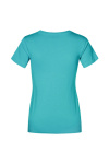 T-Shirt Kelina, tailliert geschnitten, Farbe: türkis, Größe: S