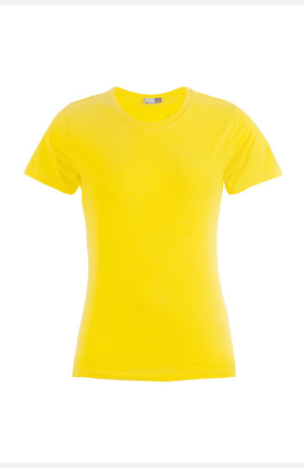 T-Shirt Kelina, tailliert geschnitten, Farbe: Gelb, Größe: XS