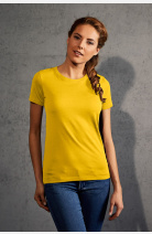 T-Shirt Kelina, tailliert geschnitten, Farbe: Gelb, Größe: XS