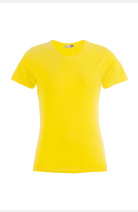 T-Shirt Kelina, tailliert geschnitten, Farbe: Gelb, Größe: XS