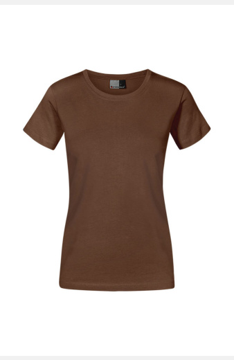 T-Shirt Kelina, tailliert geschnitten, Farbe: braun, Größe: XS