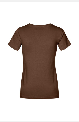 T-Shirt Kelina, tailliert geschnitten, Farbe: braun, Größe: XS