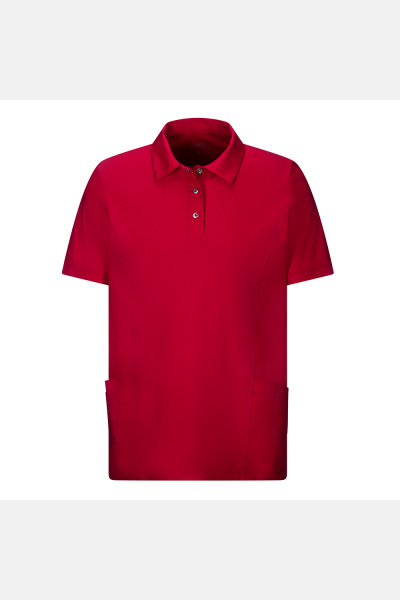 Unisex Polo-Kasack Maris, Farbe: rot, Größe: 3XL