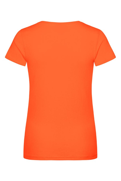 T-Shirt Zeyra, tailliert geschnitten, Farbe: orange, Größe: S