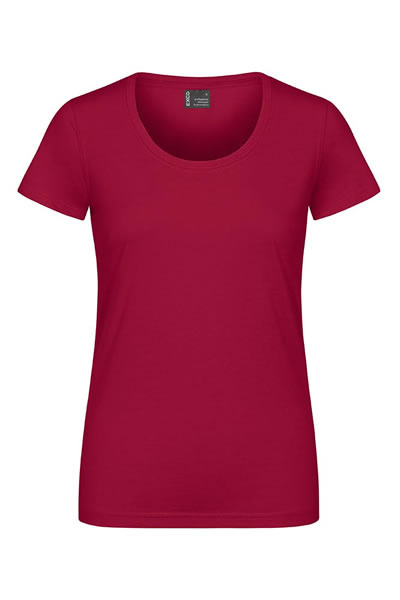 T-Shirt Zeyra, tailliert geschnitten, Farbe: bordeaux, Größe: S