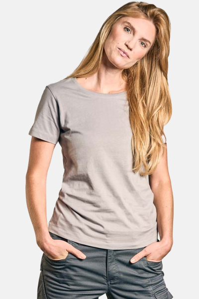 T-Shirt Zeyra, tailliert geschnitten, Farbe: grau,...