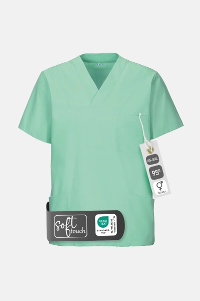 Unisex Schlupfkasack Eike, Farbe: mint, Größe: XL