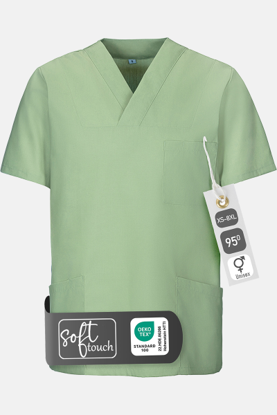 Unisex Schlupfkasack Eike, Farbe: sage, Größe:...