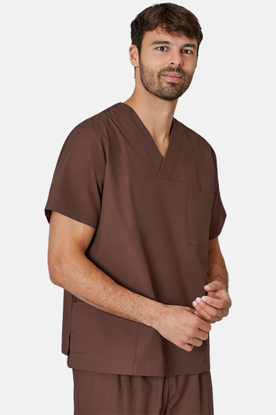 Unisex Schlupfkasack Eike, Farbe: braun, Größe: XS