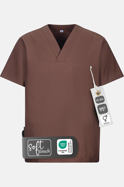 Unisex Schlupfkasack Eike, Farbe: braun,...