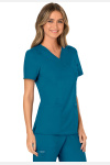 Damen Kasack wwe610, Farbe: Caribbean Blue, Größe: M