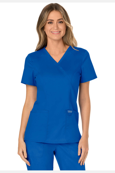 Damen Kasack wwe610, Farbe: royal, Größe: XXS