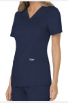 Damen Kasack wwe610, Farbe: navy, Größe: XXS