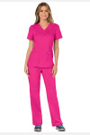 Damen Kasack wwe610, Farbe: pink, Größe: M