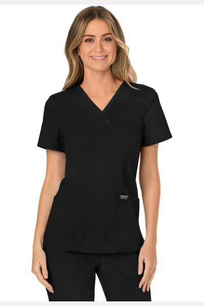 Damen Kasack wwe610, Farbe: schwarz, Größe: XXL