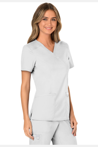 Damen Kasack wwe610, Farbe: weiß, Größe: XL