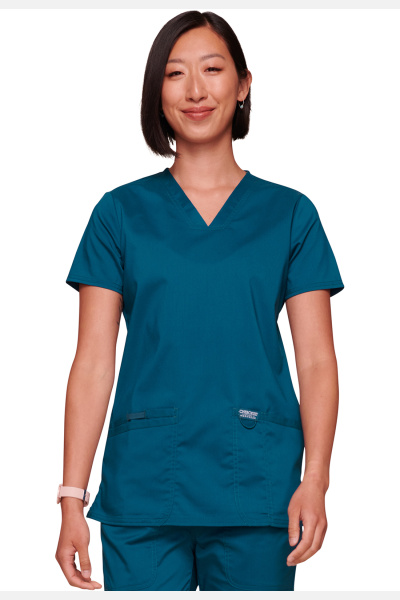 Damenkasack Cherokee WWE620, Farbe: Caribbean Blue, Größe: XXS