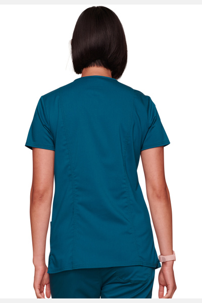 Damenkasack Cherokee WWE620, Farbe: Caribbean Blue, Größe: XXL
