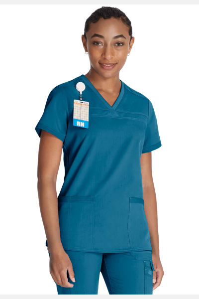 Damenkasack DKE870 von Dickies, Farbe: Caribbean Blue,...