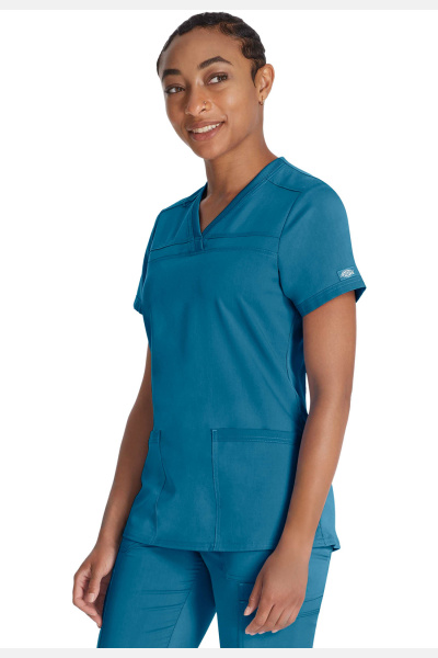 Damenkasack DKE870 von Dickies, Farbe: Caribbean Blue, Größe: 2XL