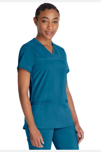 Damenkasack DKE870 von Dickies, Farbe: Caribbean Blue, Größe: 2XL