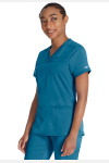 Damenkasack DKE870 von Dickies, Farbe: Caribbean Blue, Größe: 2XL