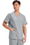 Unisex-Kasack WWE4876 von Cherokee, Farbe: Grau, Größe: XXS