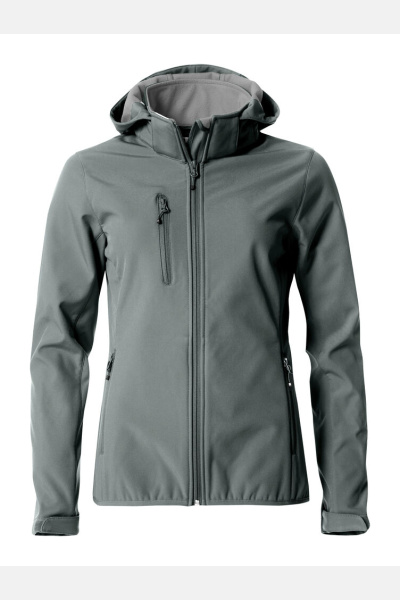 Basic Hoody Softshell Jacket, Farbe: pistol,...