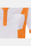 Damen-Schlupfkasack "Julia", weiß/orange, Größe 3XL