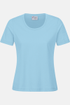 Damen T-Shirt Carestin, tailliert geschnitten, Farbe: himmelblau, Größe: XL