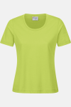 Damen T-Shirt Carestin, tailliert geschnitten, Farbe: apfelgrün, Größe: 5XL