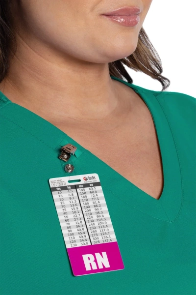 Damenkasack Ultra CKE953A mit V-Ausschnitt, Farbe: türkis, Größe: XXS